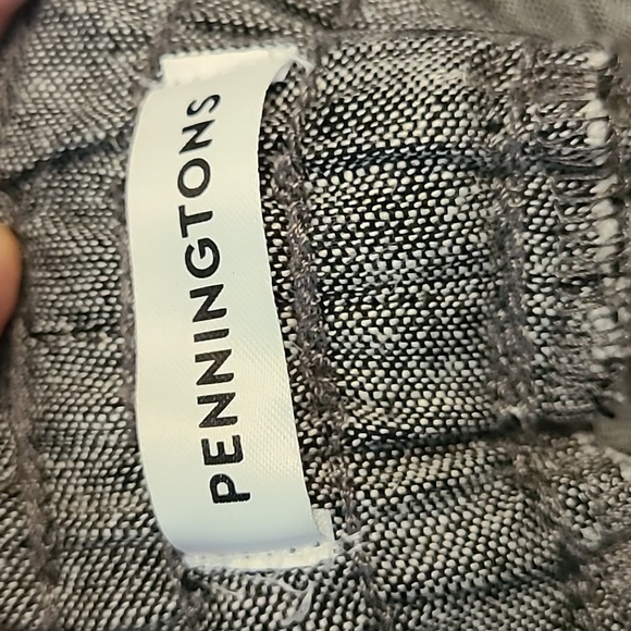 Linen Blend Wide Leg Pants - 2X - Picture 9 of 15